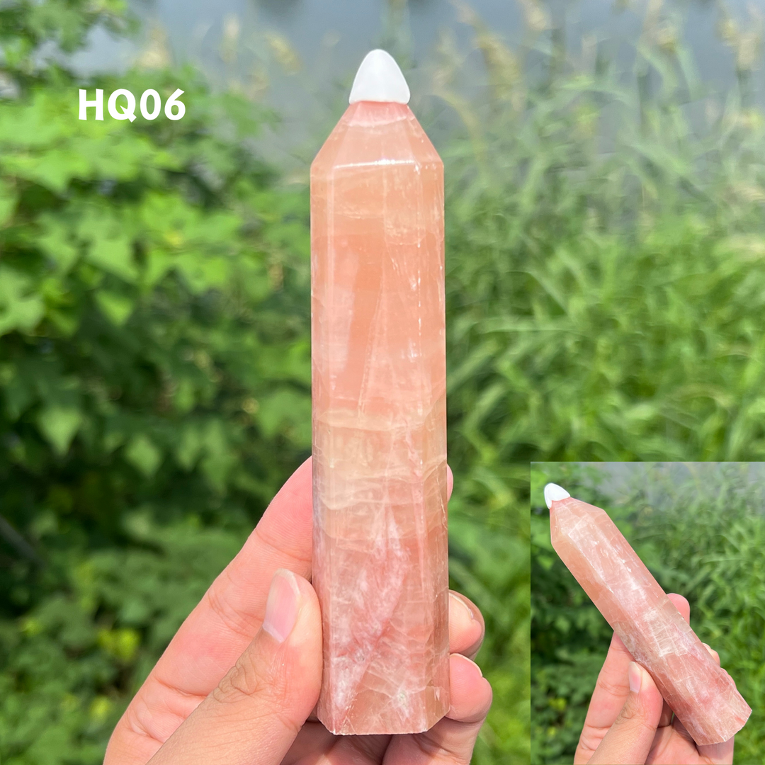 Unique,Red Calcite Point