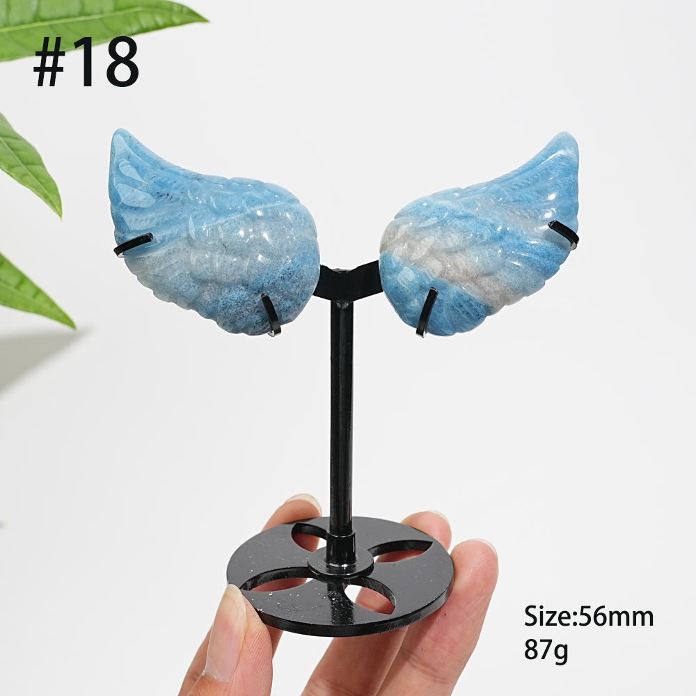 Unique,Natural Crystal Trolleite Angel Wing Display