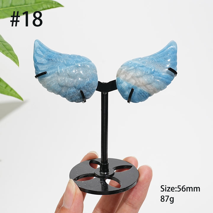 Unique,Natural Crystal Trolleite Angel Wing Display