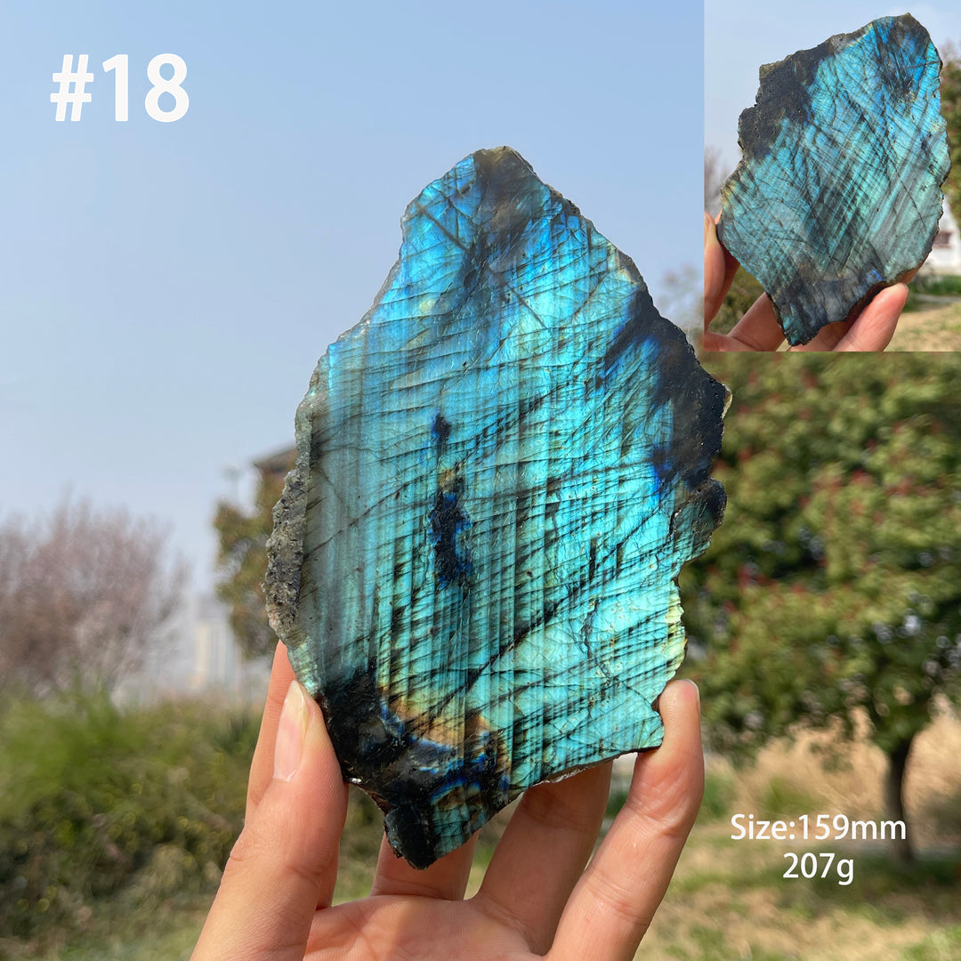 Unique,Natural Labradorite Slice