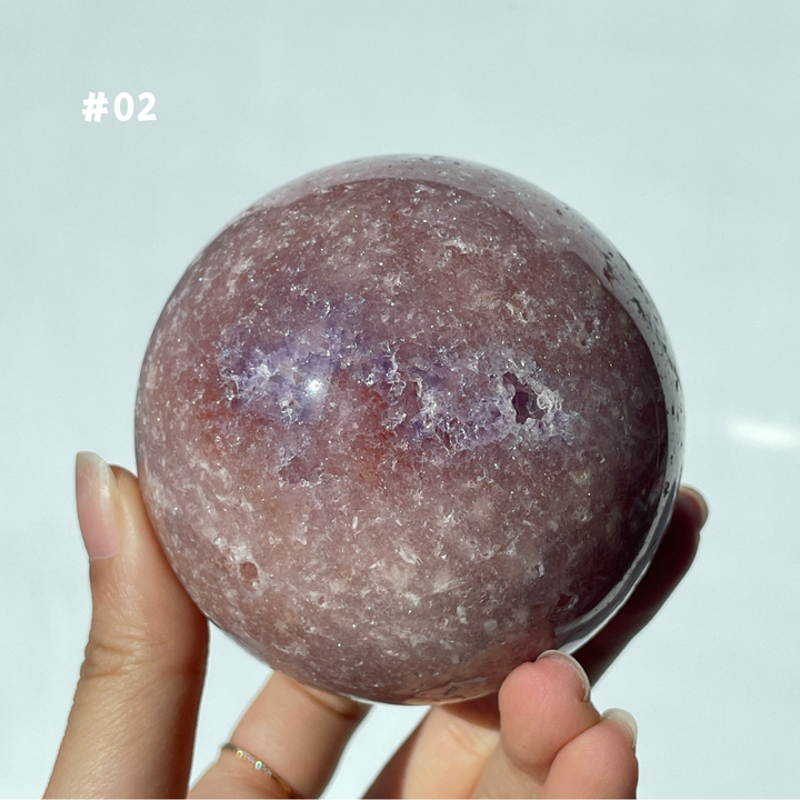 Big Sale,Pink Amethyst Sphere