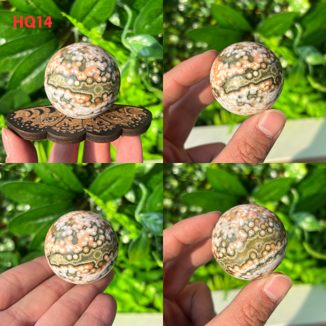 5th Vein Ocean Jasper Sphere