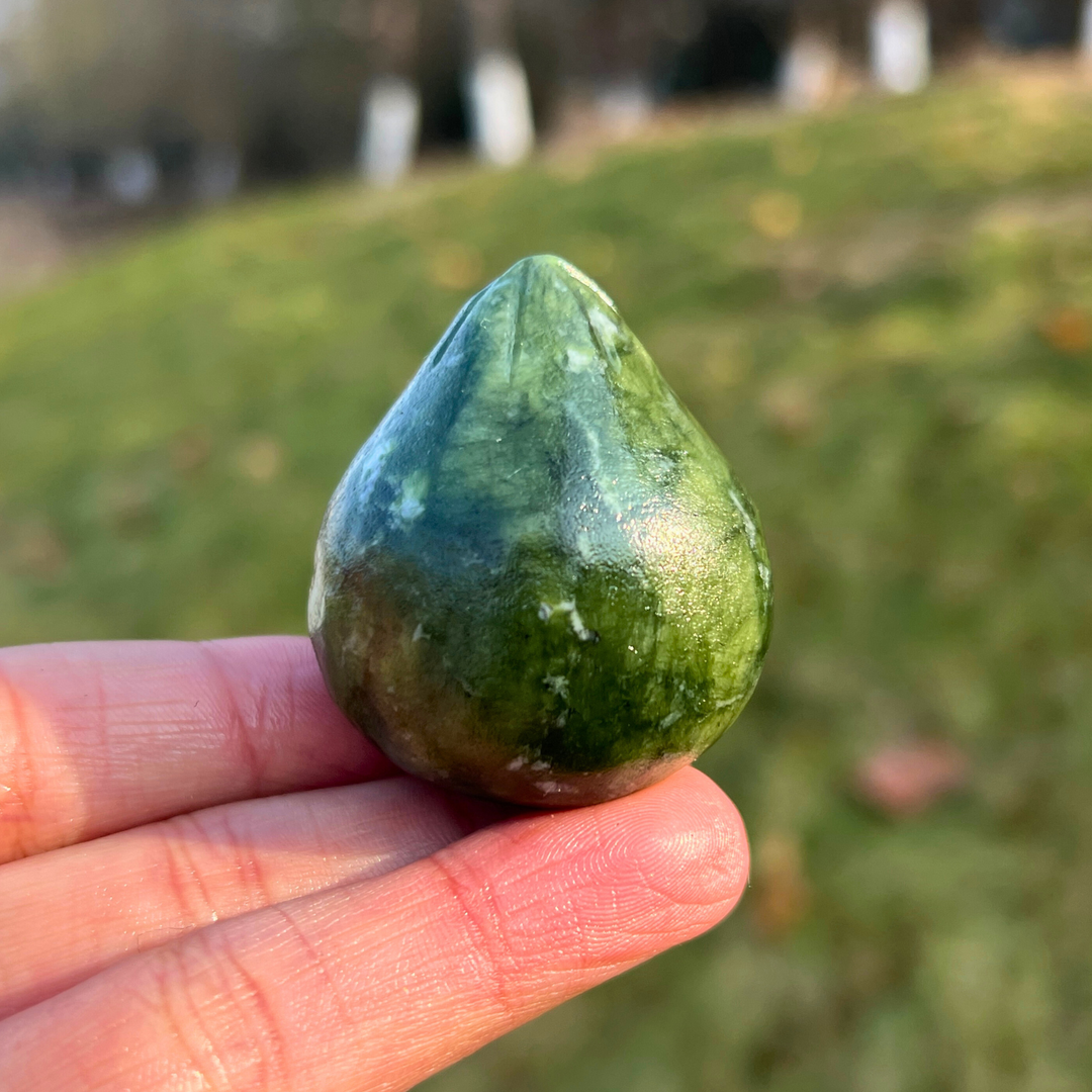 Natural Crystal Food And Fruit Model Pomelo Carving