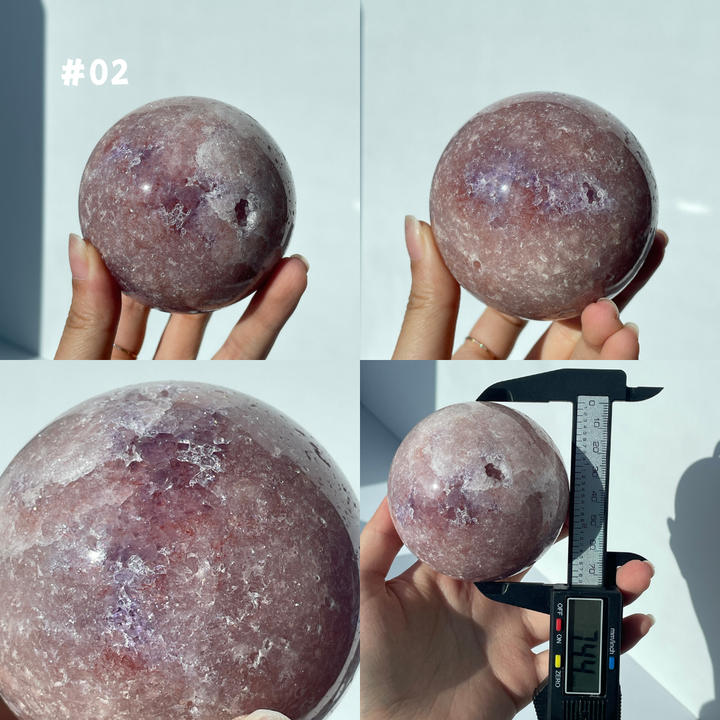Big Sale,Pink Amethyst Sphere