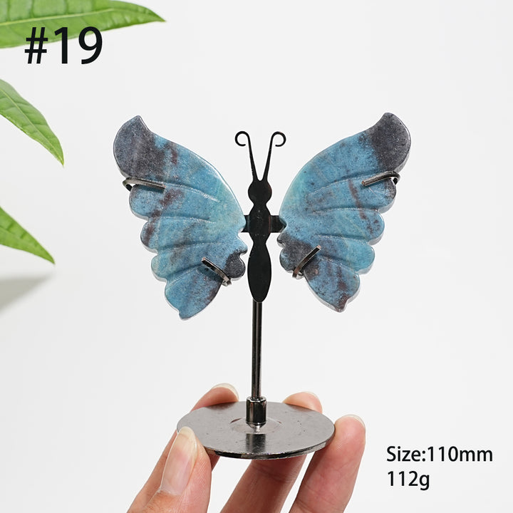 Unique,Natural Trolleite Butterfly Wings Display