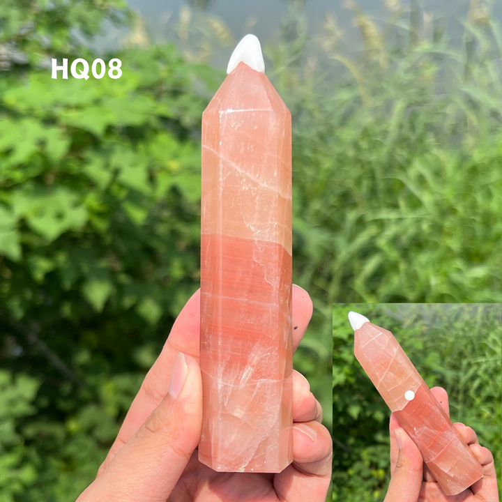 Unique,Red Calcite Point