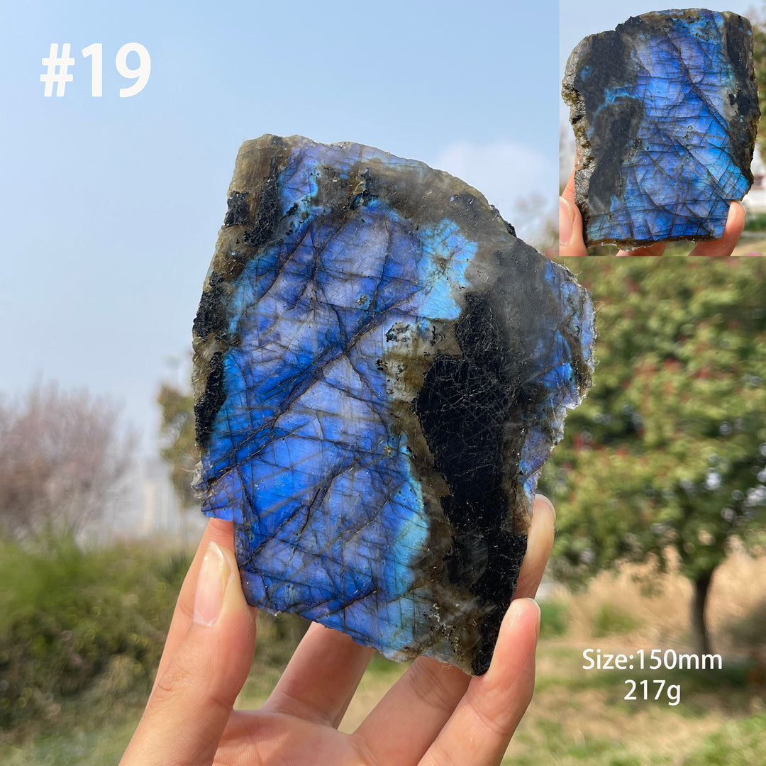 Unique,Natural Labradorite Slice