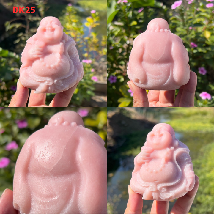 Pink Opal Carving