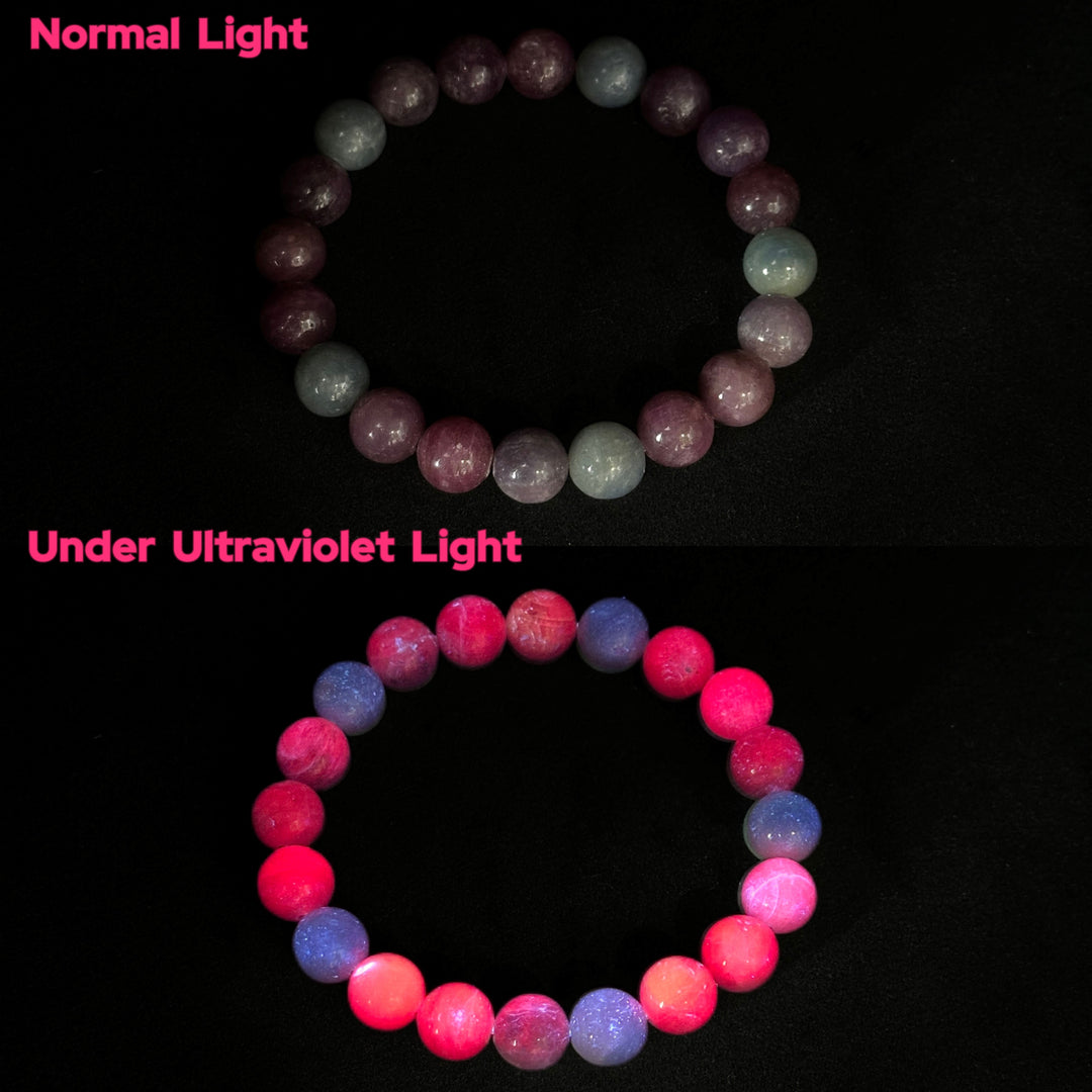 Ruby and Sapphire Bracelet 10.1-10.5mm