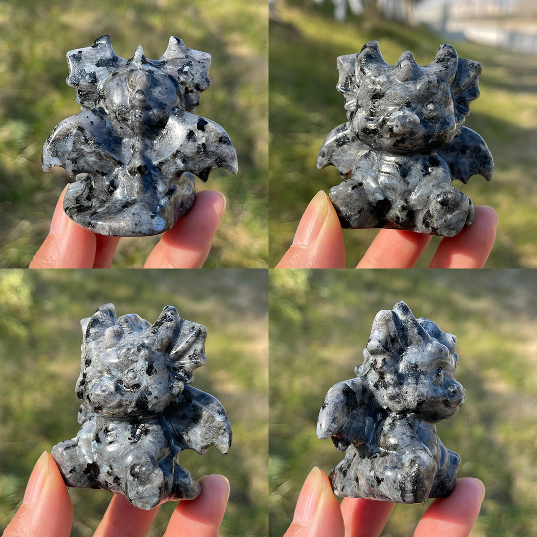 Natural Seated Baby Dragon