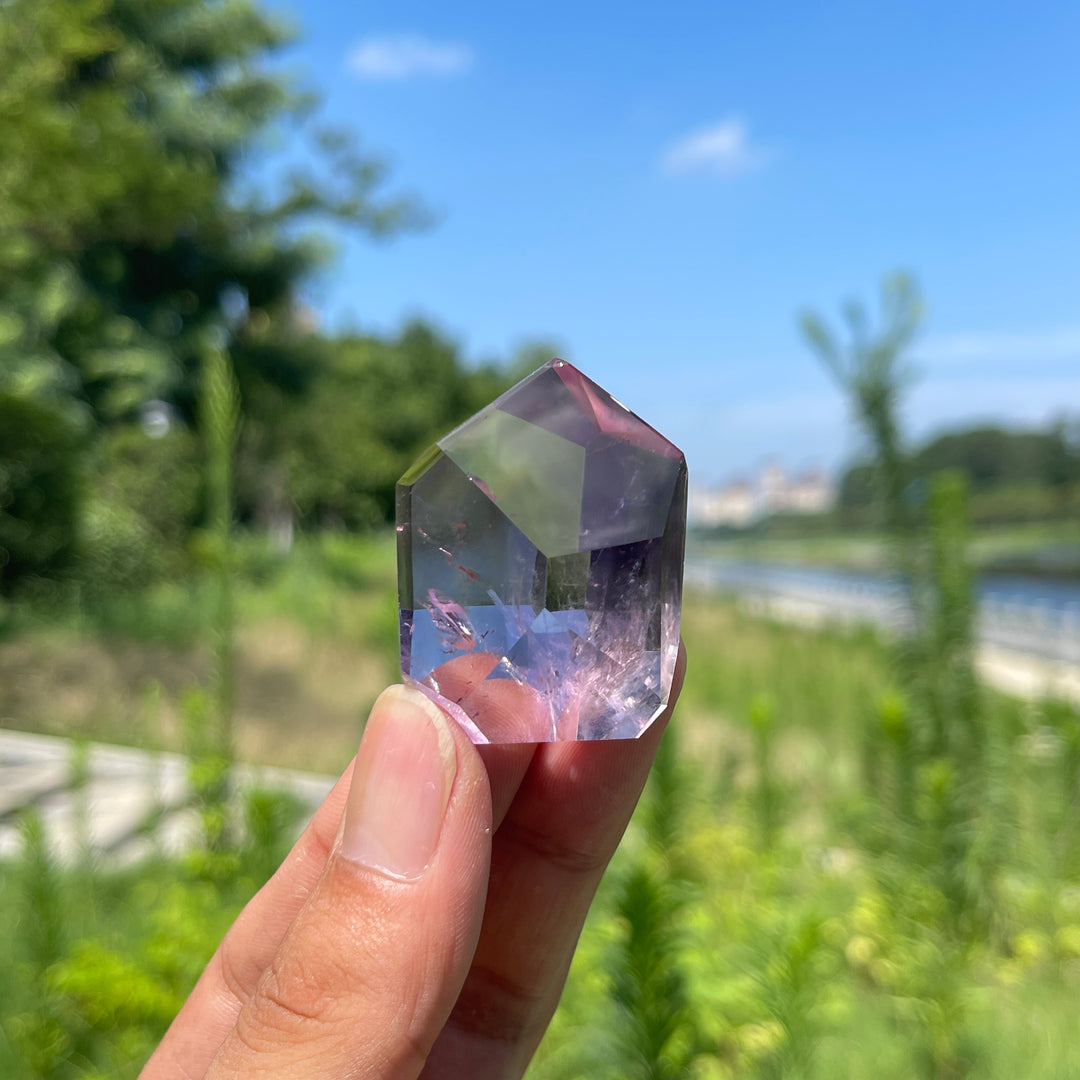 Unique,Natural Amethyst Freeform Crystal