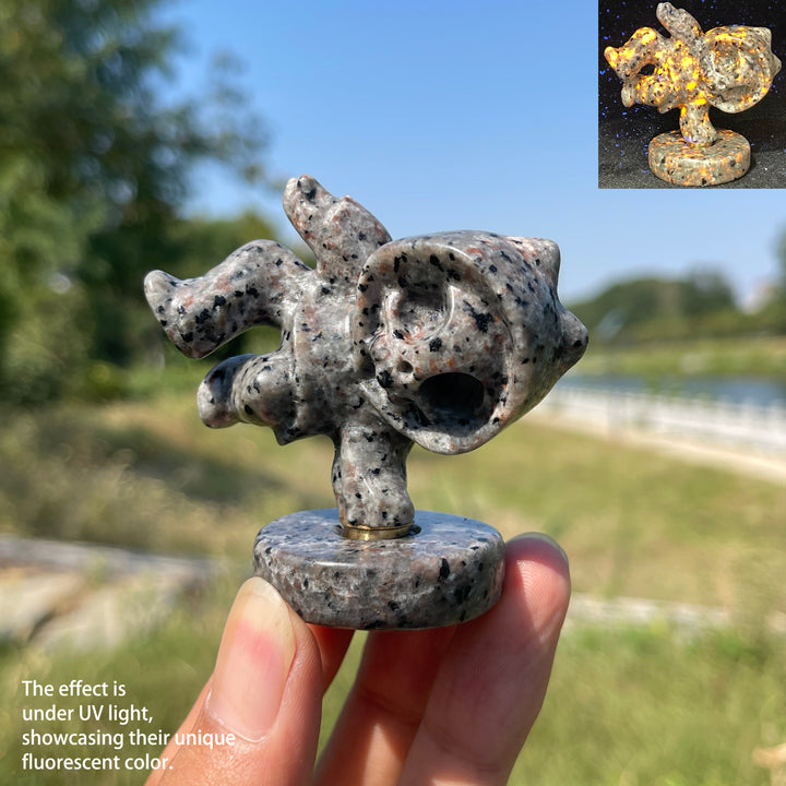 Natural Crystal Swivel Ghost