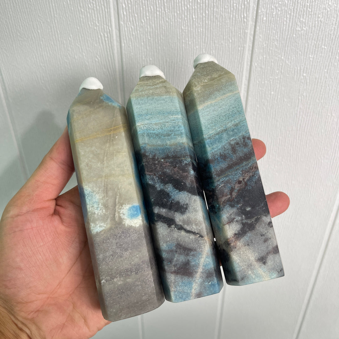 Natural Crystal Trolleite Tower Point