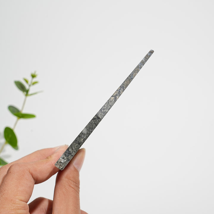 Unique,Natural Crystal Agate With Pyrite Slice