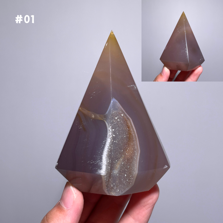 Larme d'agate mousse