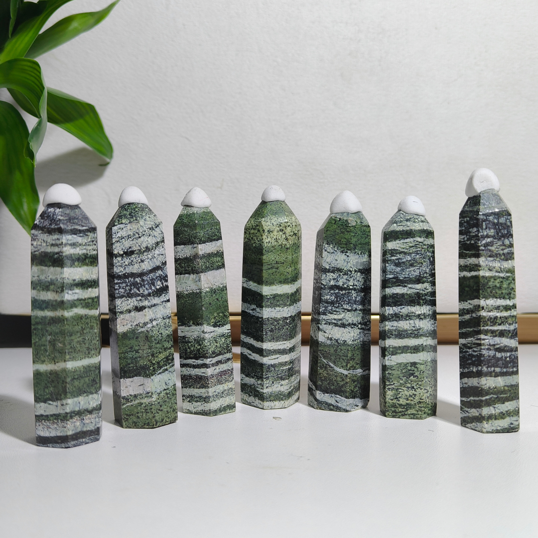 Green Zebra Stone Point