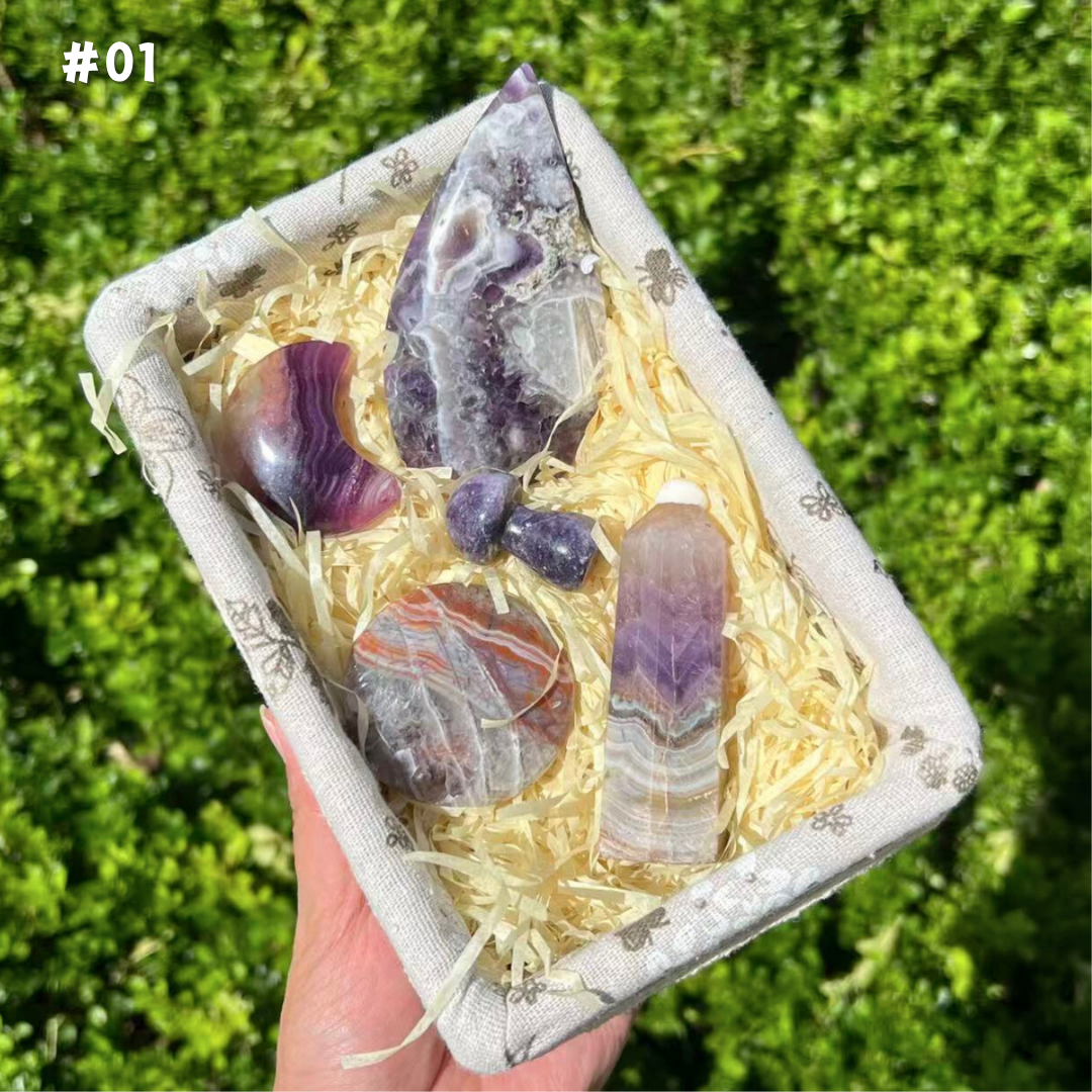 Natural Crystal Self-care Healing Value Bundle