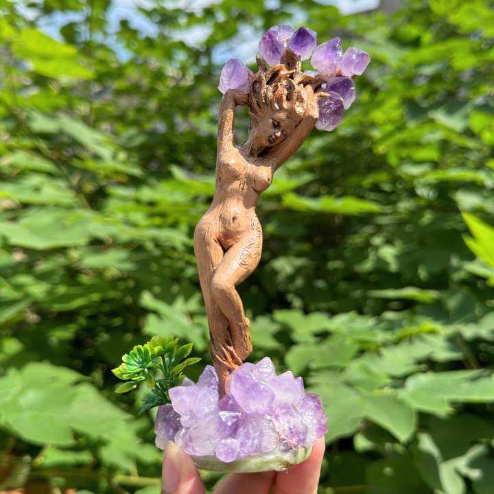 Amethyst Resin Treant