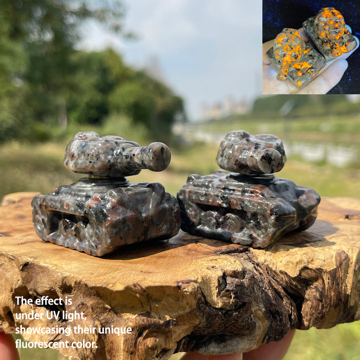 Natural Crystal Carving Tank