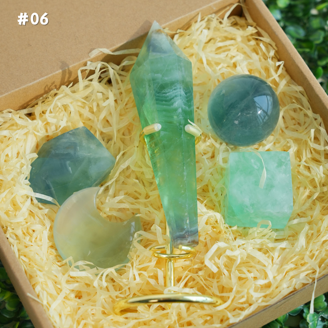 Natural Crystal Self-care Healing Value Bundle