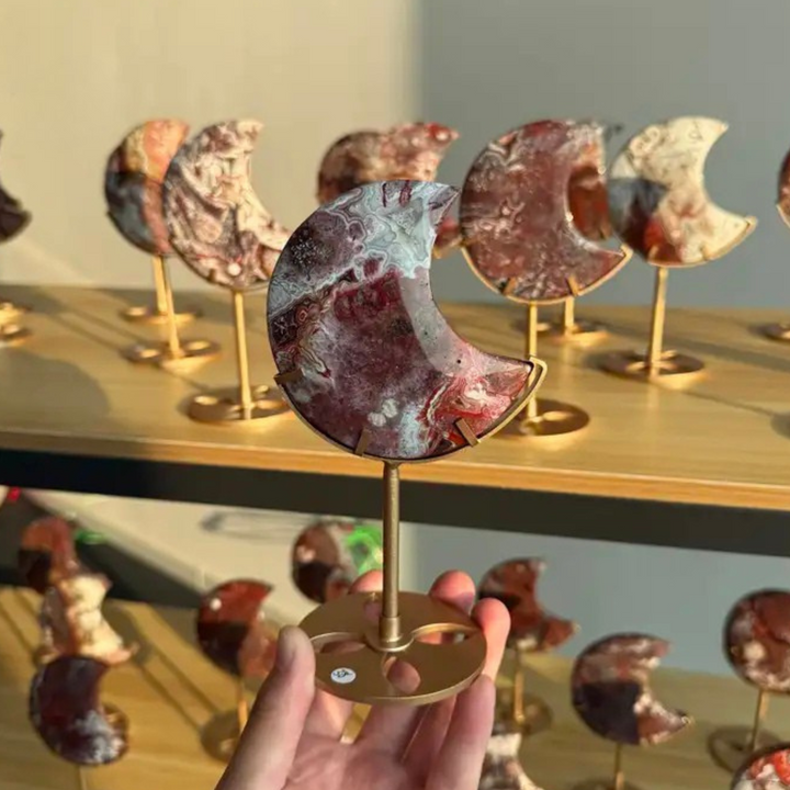 Unique, Mexican Agate Moon