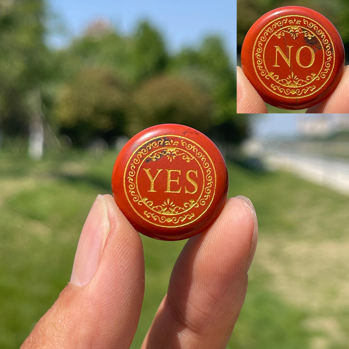 Natural Crystal Decision Coin