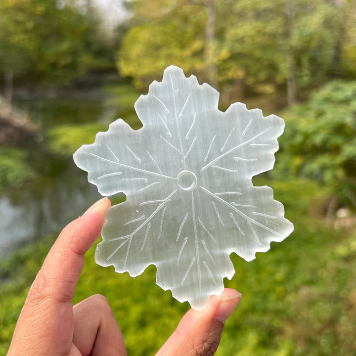 Selenite Snowflake