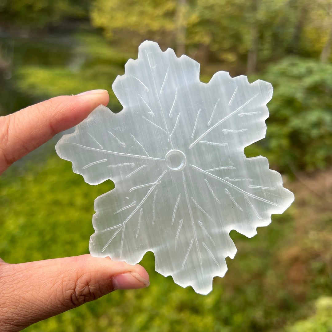 Selenite Snowflake