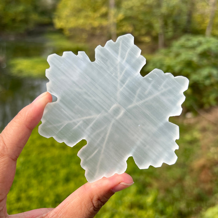 Selenite Snowflake