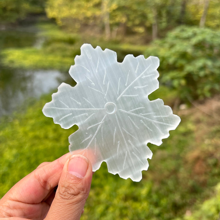 Selenite Snowflake