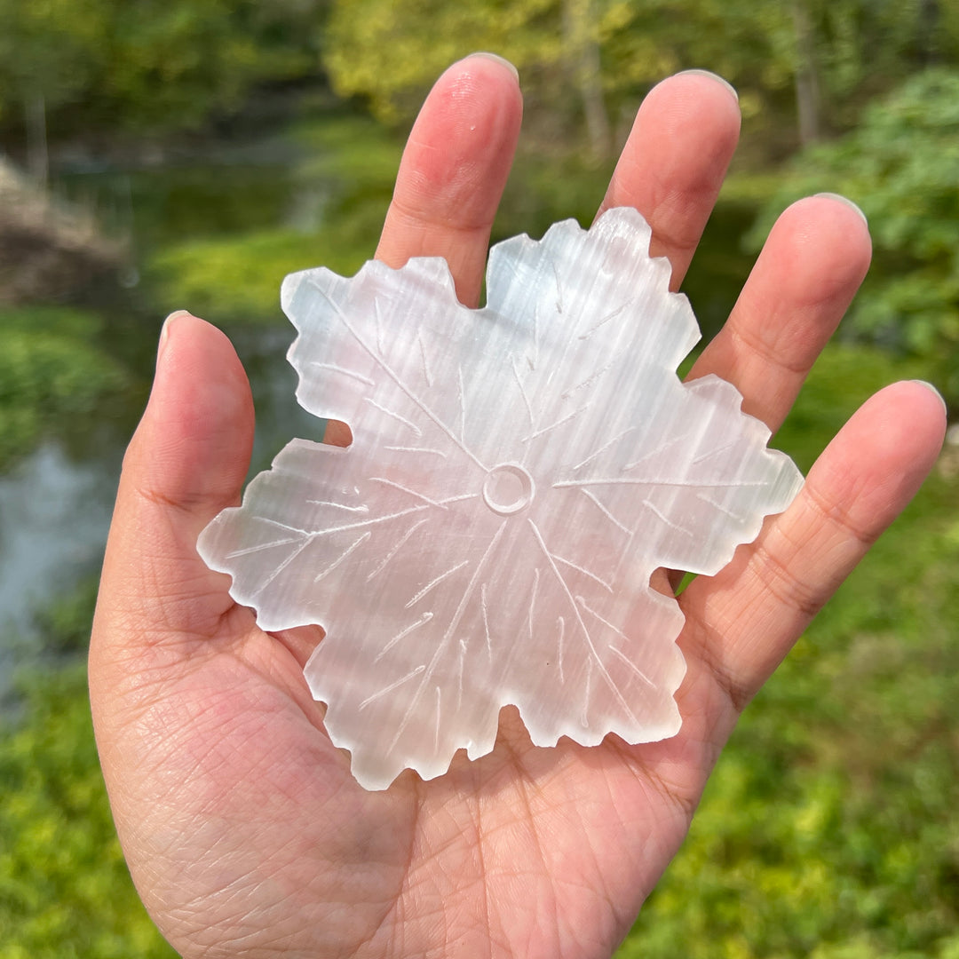 Selenite Snowflake