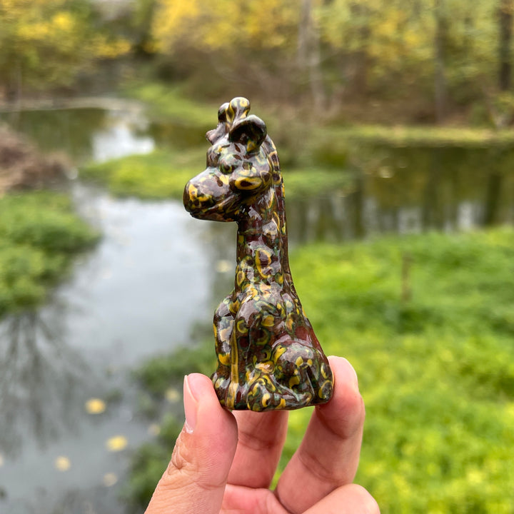 Bamboo Jasper Giraffe