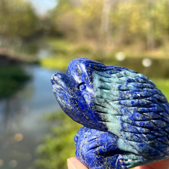 Lapis Lazuli Carving