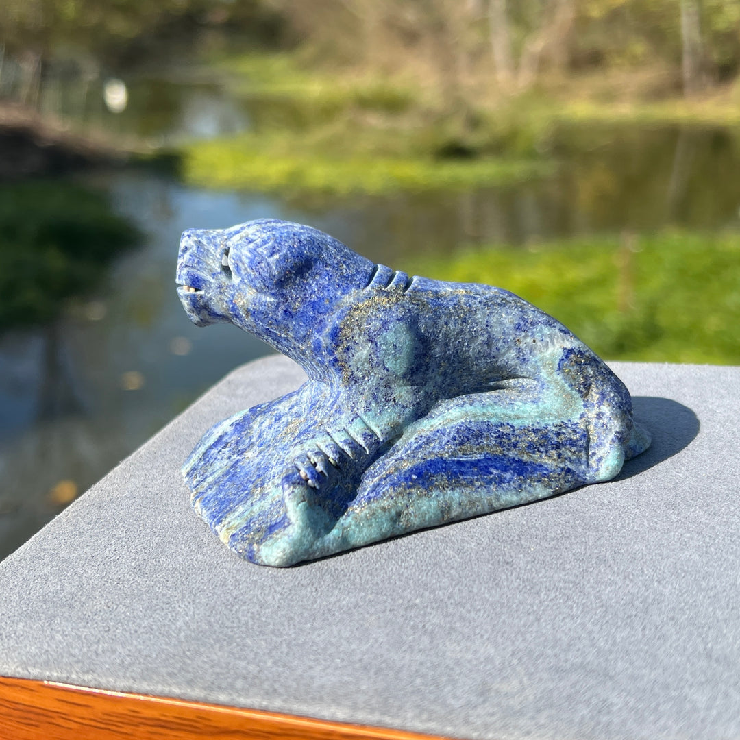 Lapis Lazuli Carving