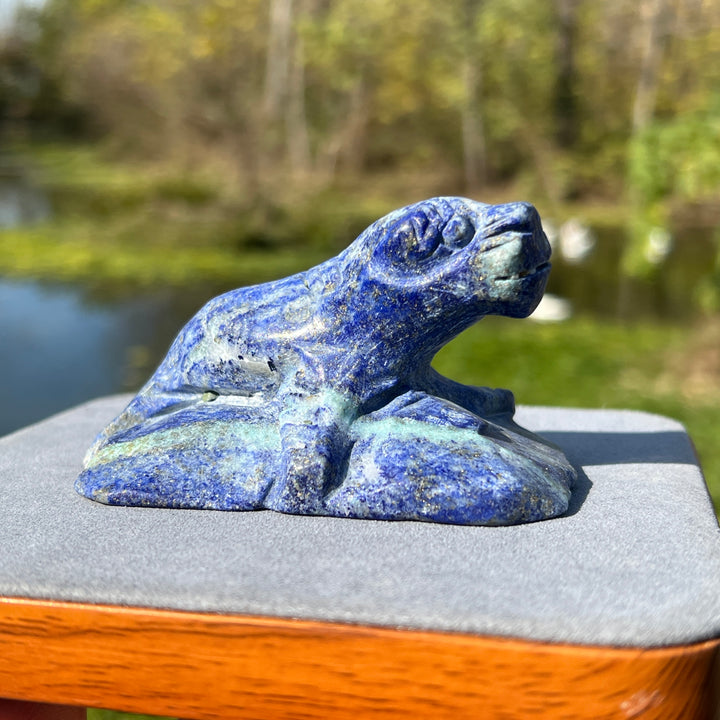 Lapis Lazuli Carving