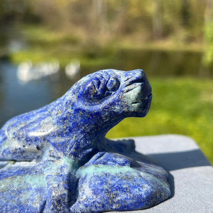 Lapis Lazuli Carving