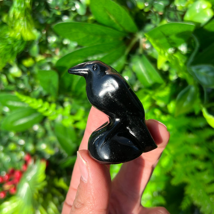 Crow Carving