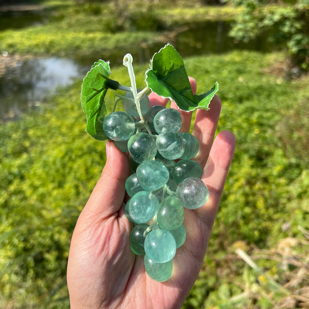 Green Fluorite Grapes