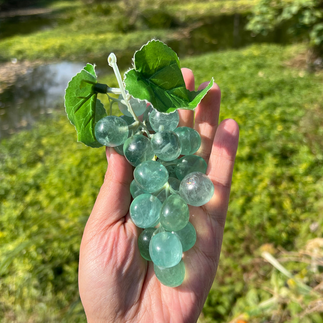 Green Fluorite Grapes