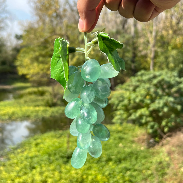 Green Fluorite Grapes