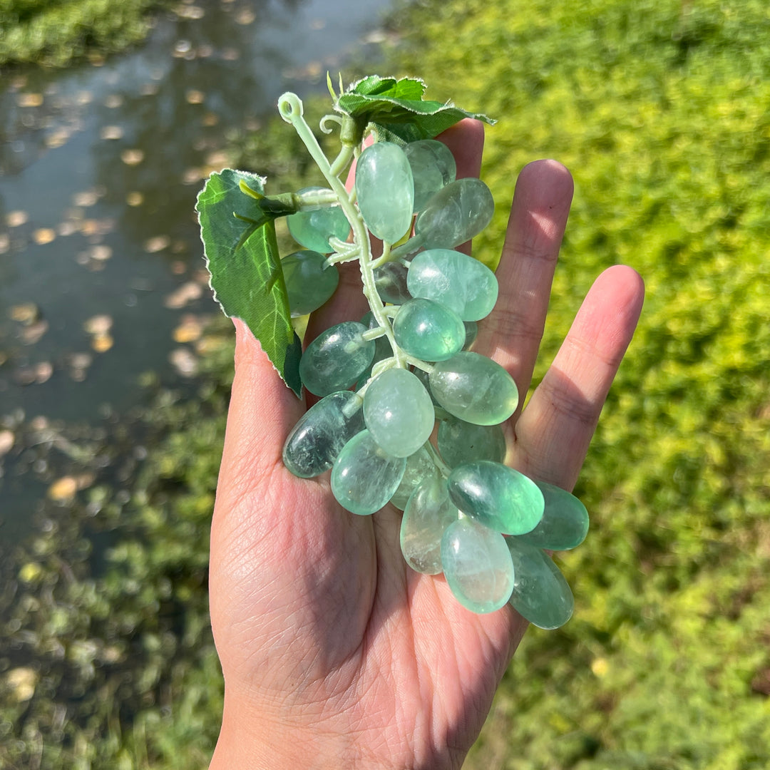 Green Fluorite Grapes