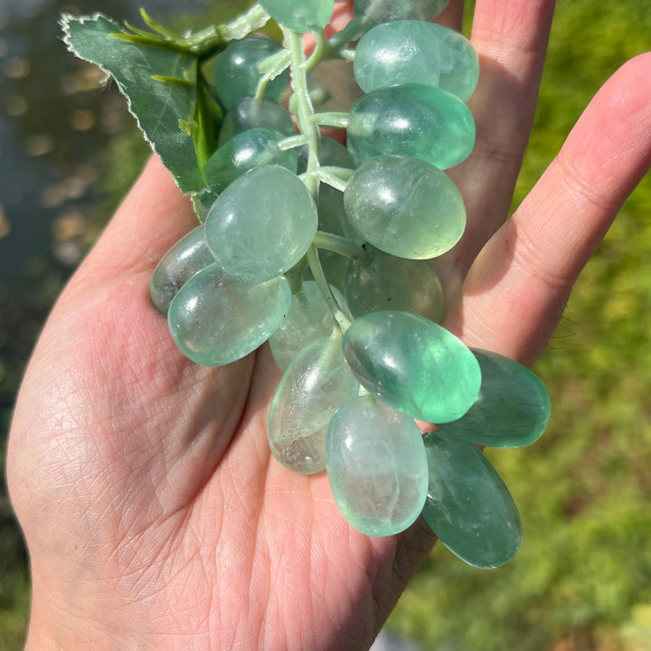 Green Fluorite Grapes