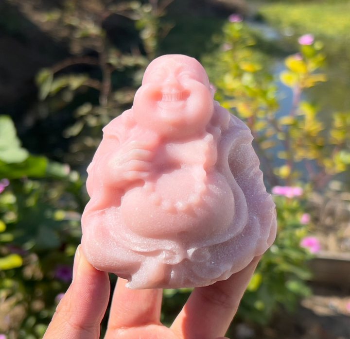 Pink Opal Carving