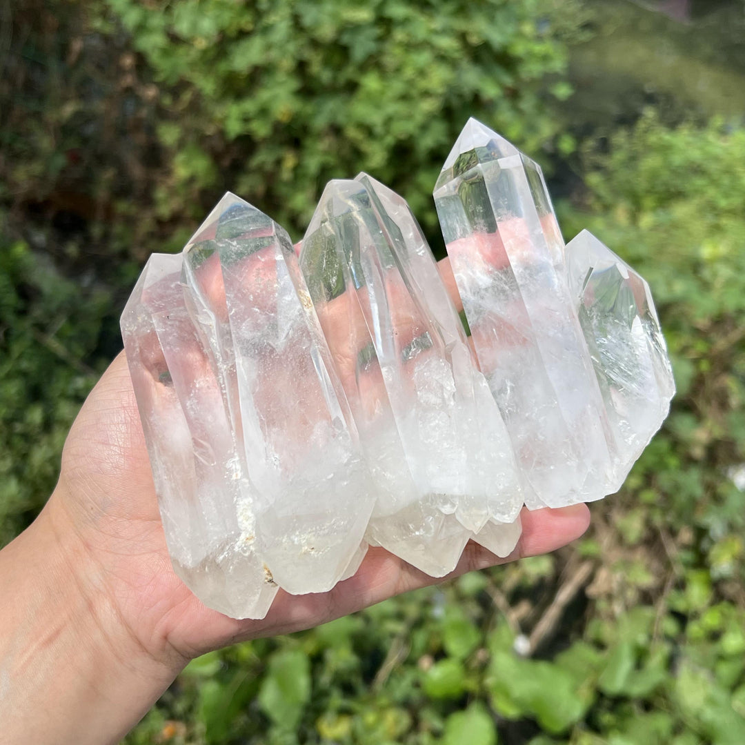 Clear Quartz Point Root