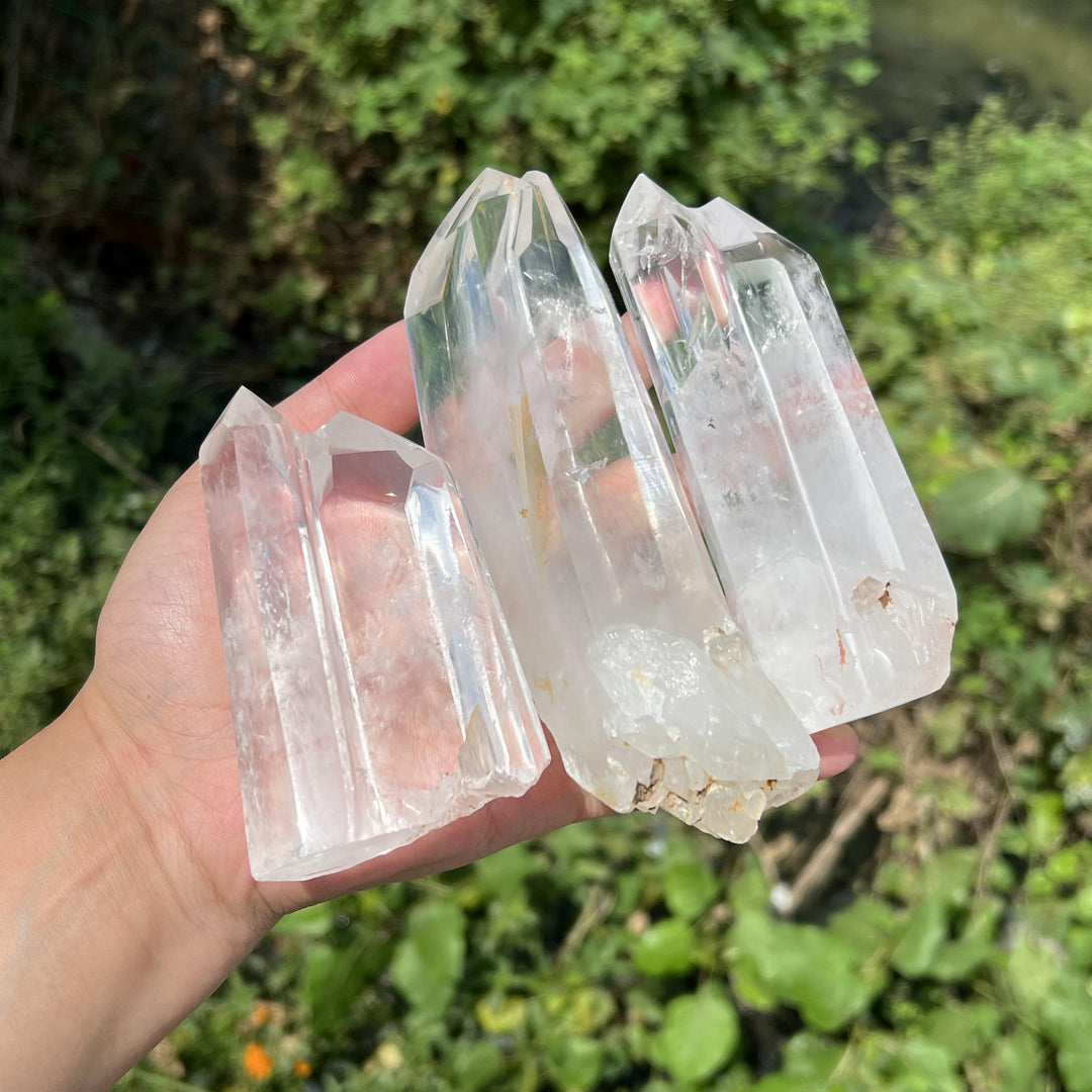 Clear Quartz Point Root