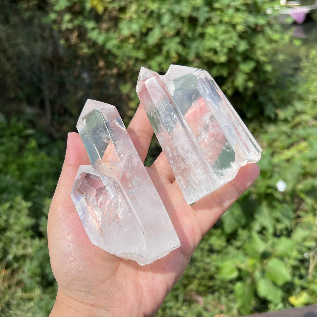 Clear Quartz Point Root