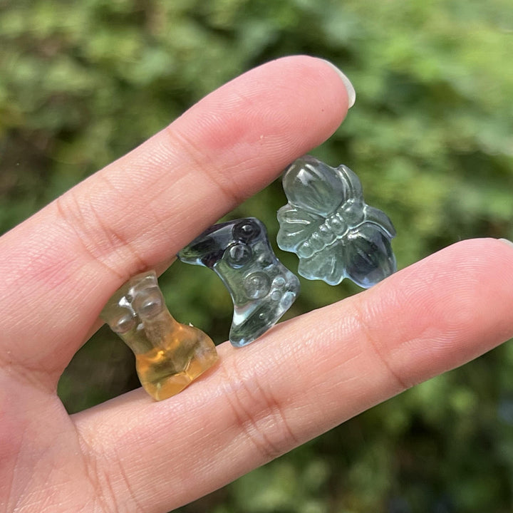 Mini Fluorite Carving Scoop