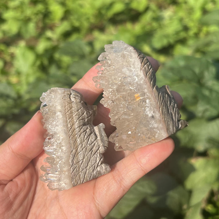 Clear Quartz Cluster Hedgehog