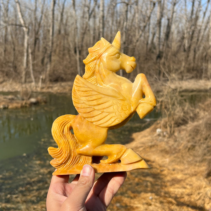 Yellow Aventurine Unicorn #DK210