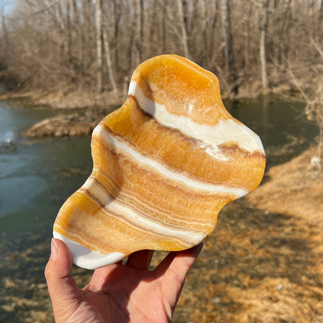 Yellow Calcite Plate